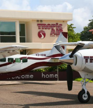 Tropic Air Airstrip in San Pedro, Belize